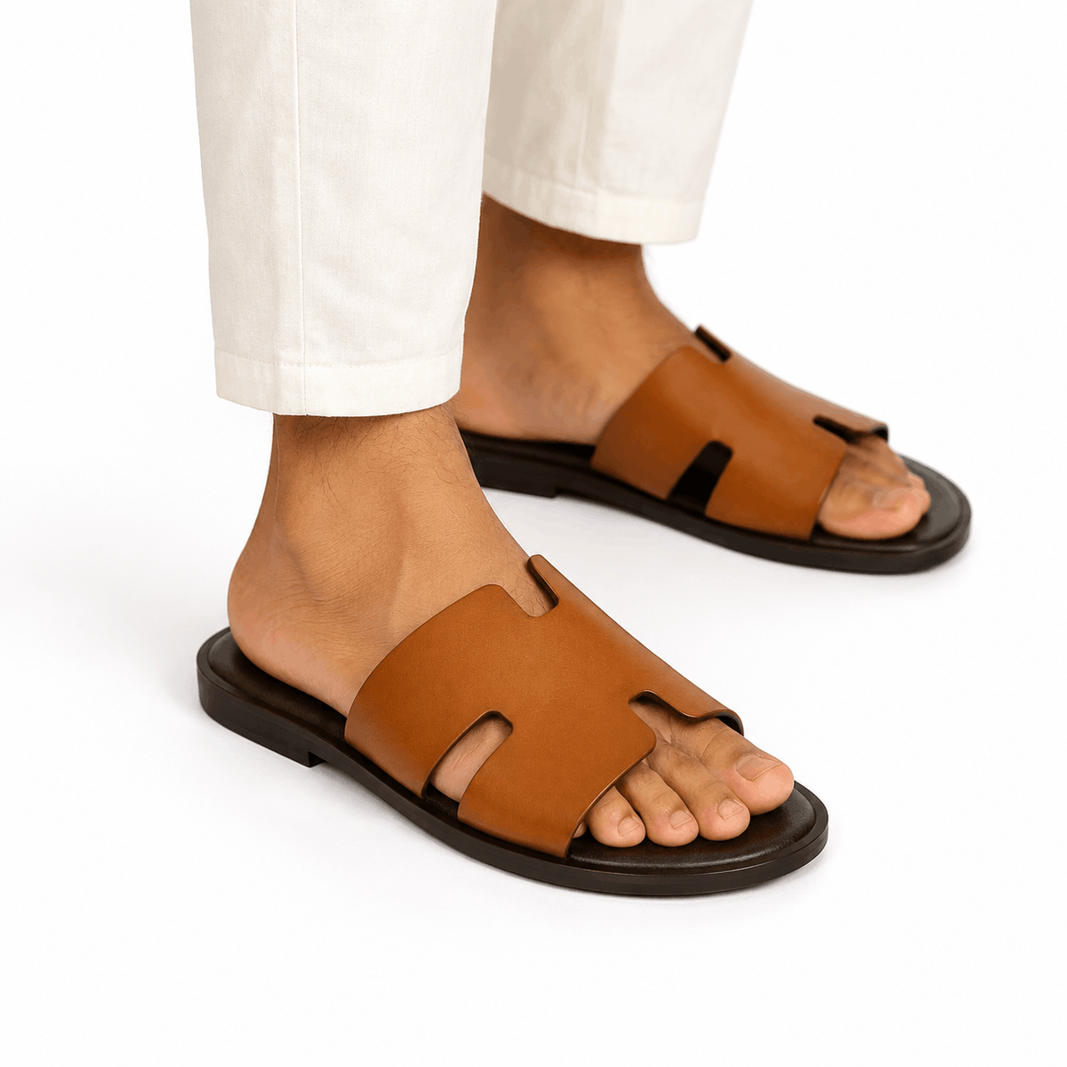 Leather H - cut Sandal