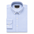 Blue stripe formal shirt