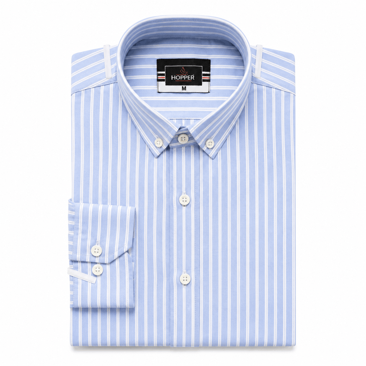 Blue stripe formal shirt