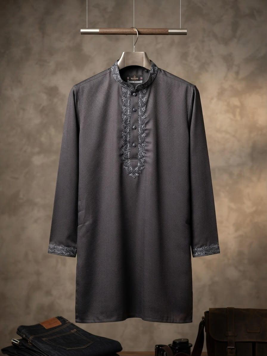 Royal Charcoal Panjabi