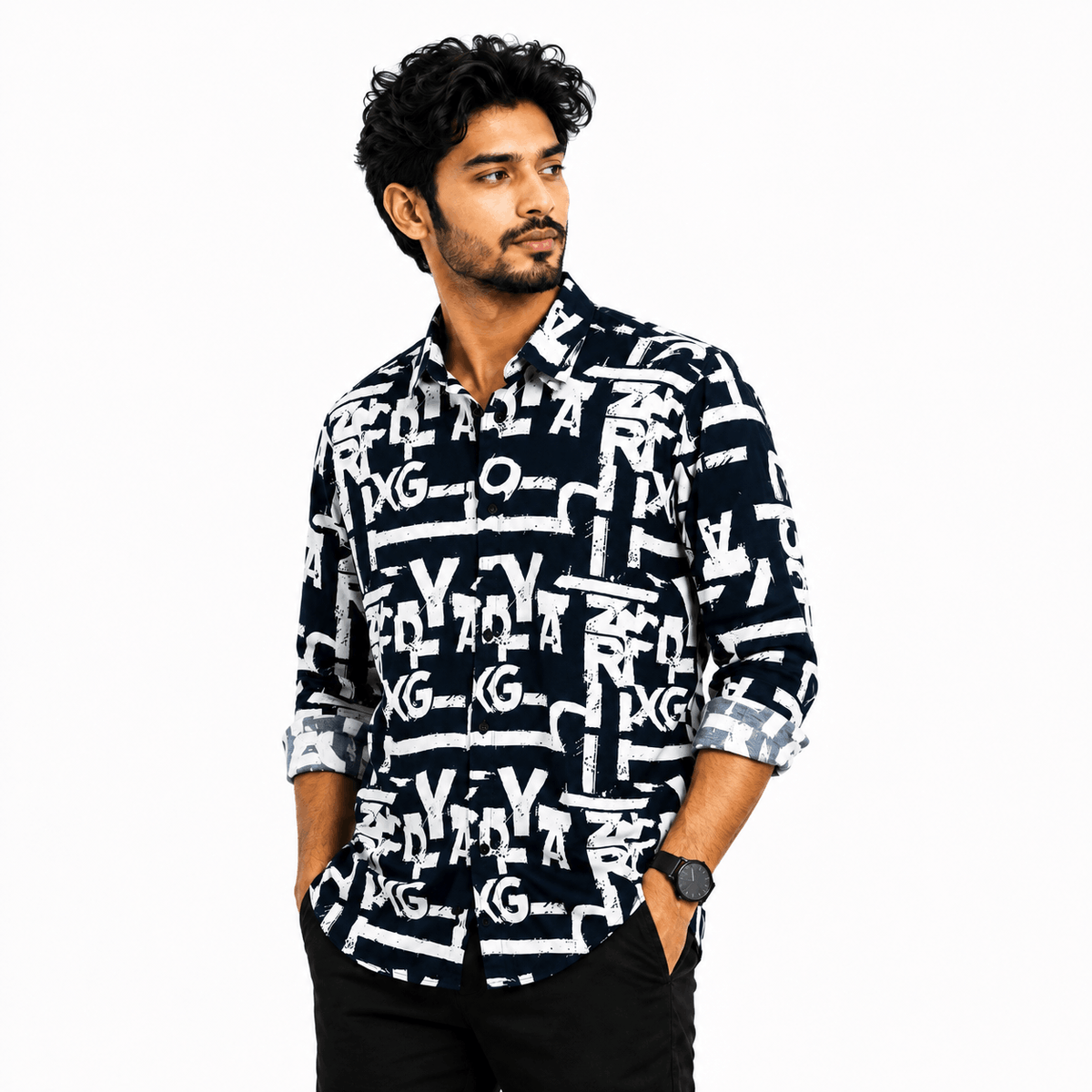 Urban Graphic Print Shirt