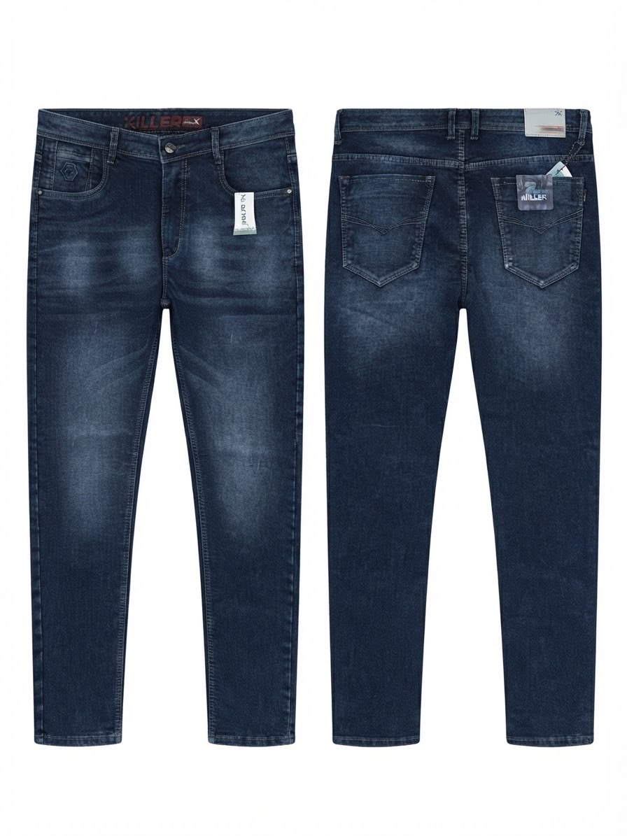 Slim Fit Denim Jeans 010