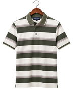 Hopper Olive Stripe Polo