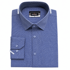 Classic Navy Grid Shirt