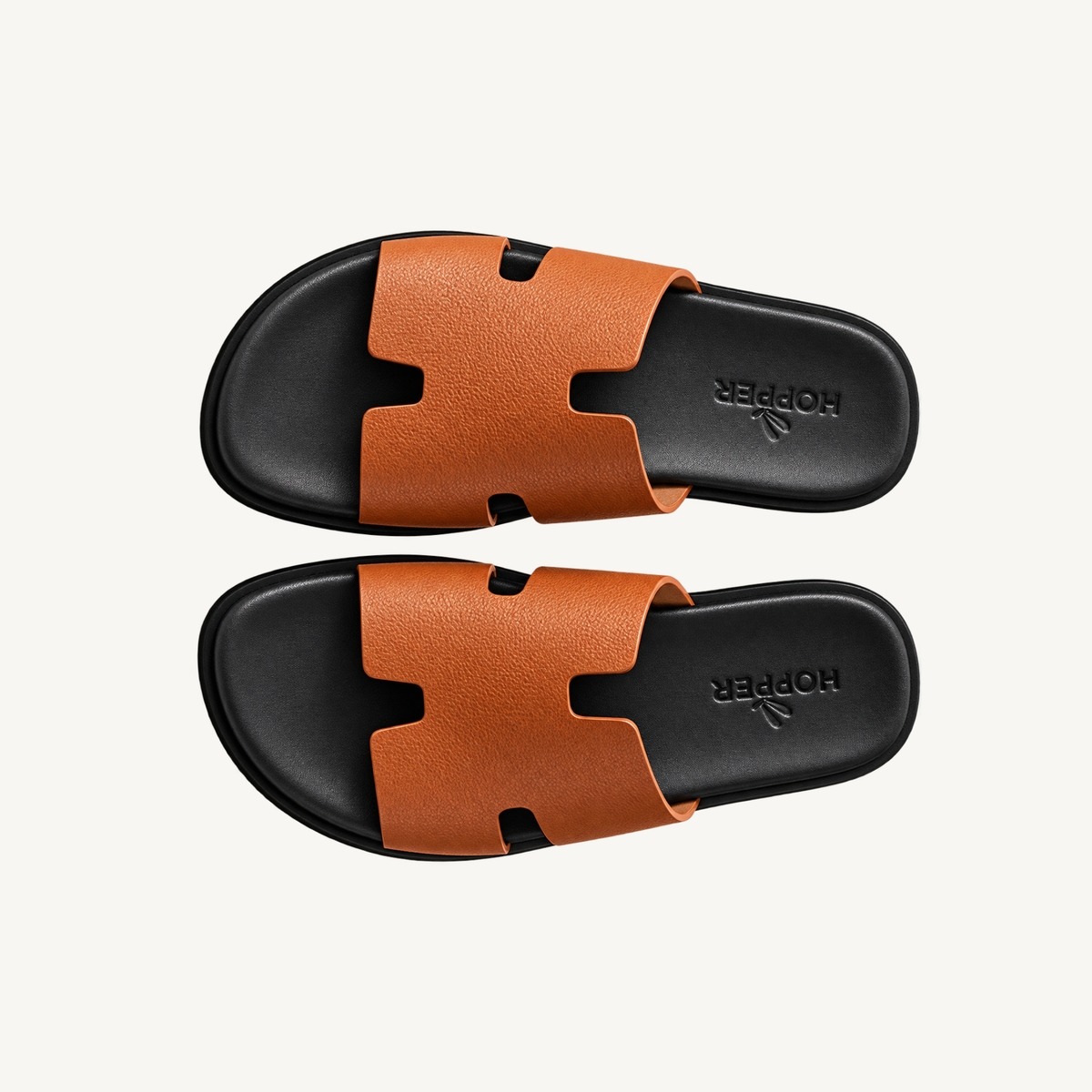 H-Cut Leather Sandal