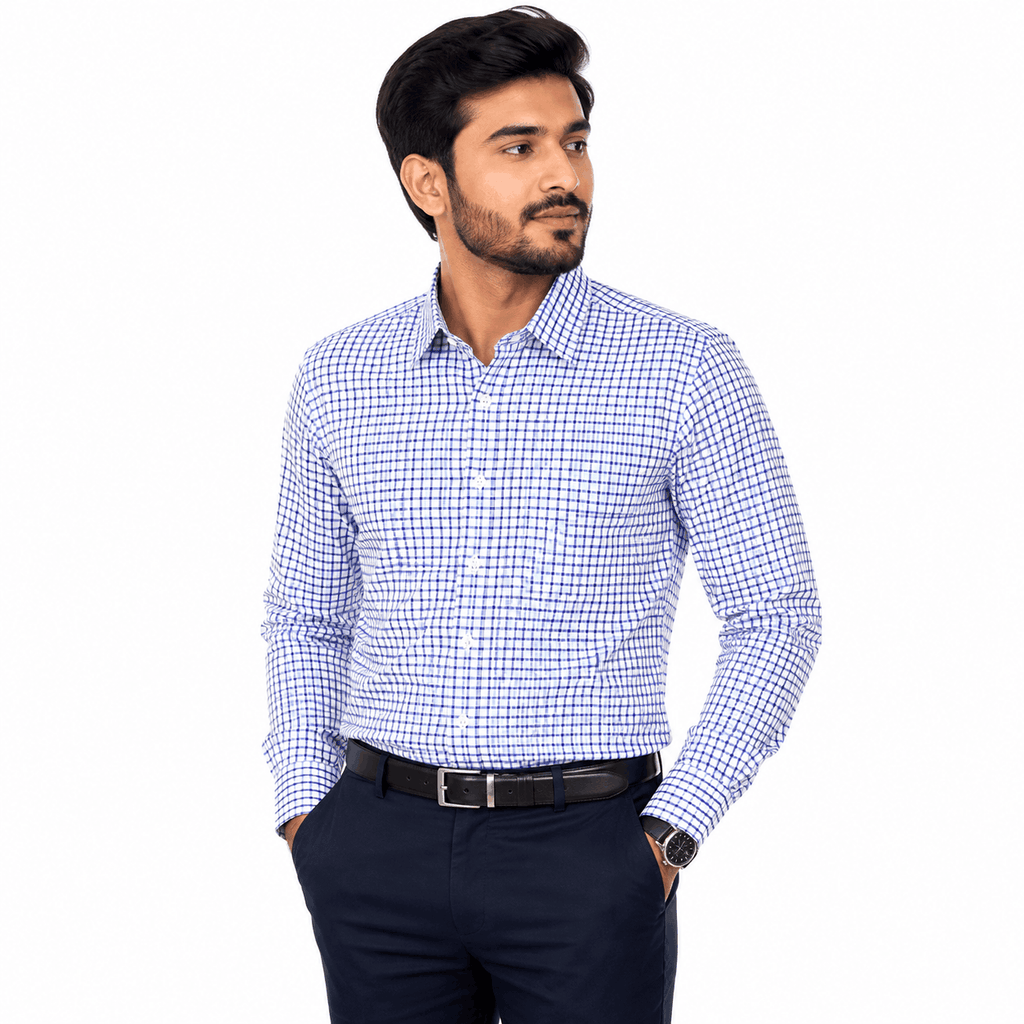 Grid Formal Shirt