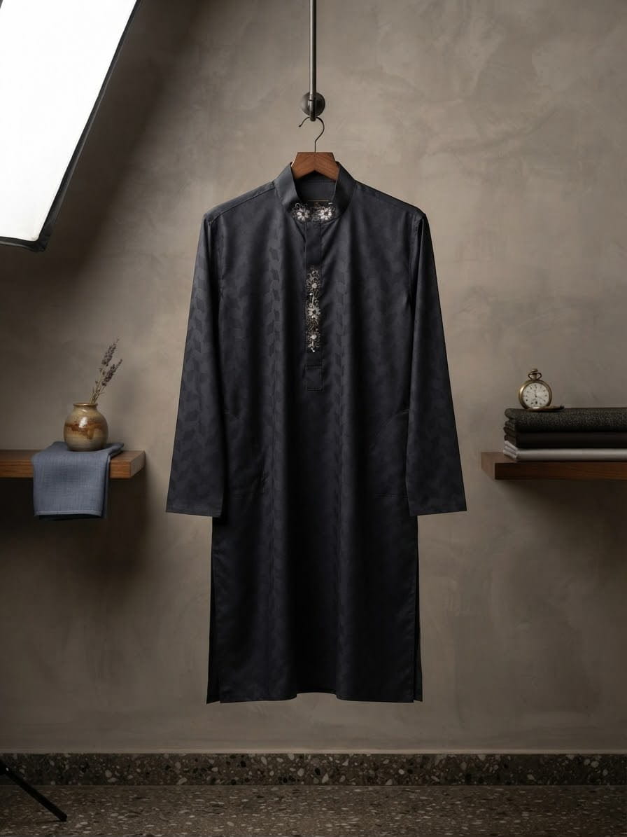 Black Elegance Panjabi