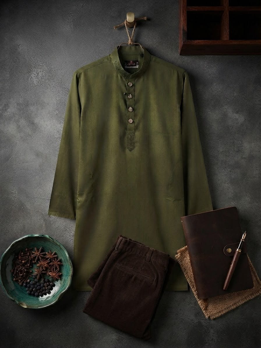 Royal Olive Panjabi