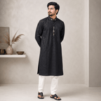 Black Elegance Panjabi