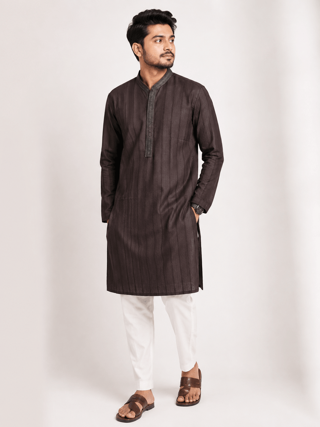 Classic Textured Panjabi