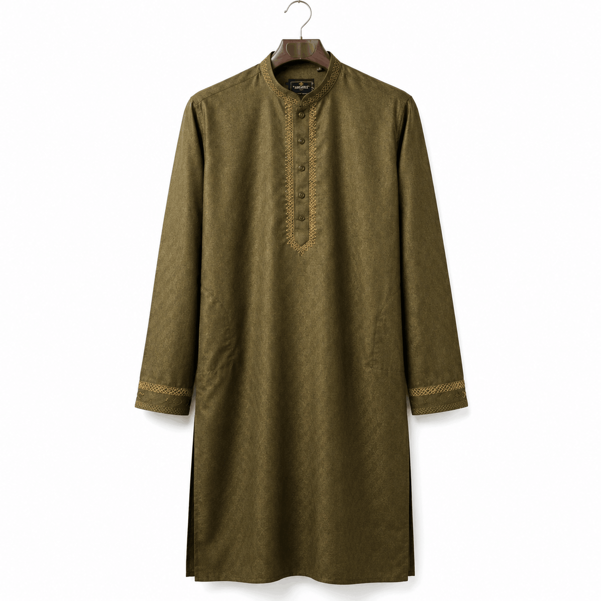 Velvet Olive Premium Panjabi