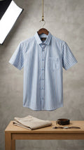 Sky Blue Stripe Shirt