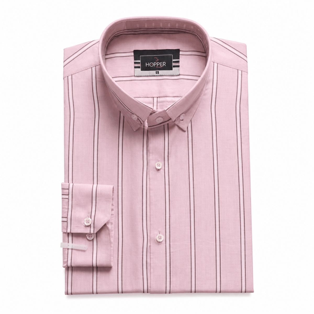 Pink Stripe Formal Shirt