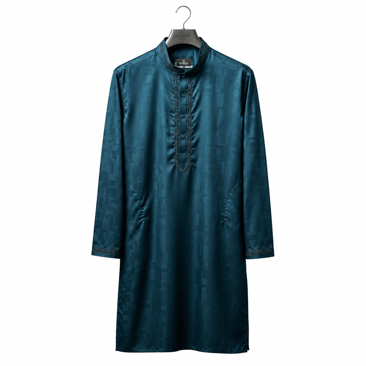 Teal Bamboo Silk