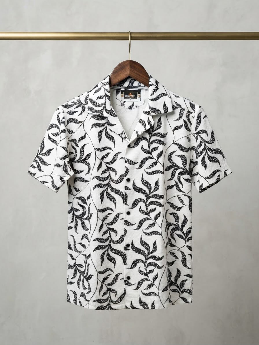 Botanical Print Shirt