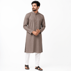 Royal Taupe Pattern Panjabi