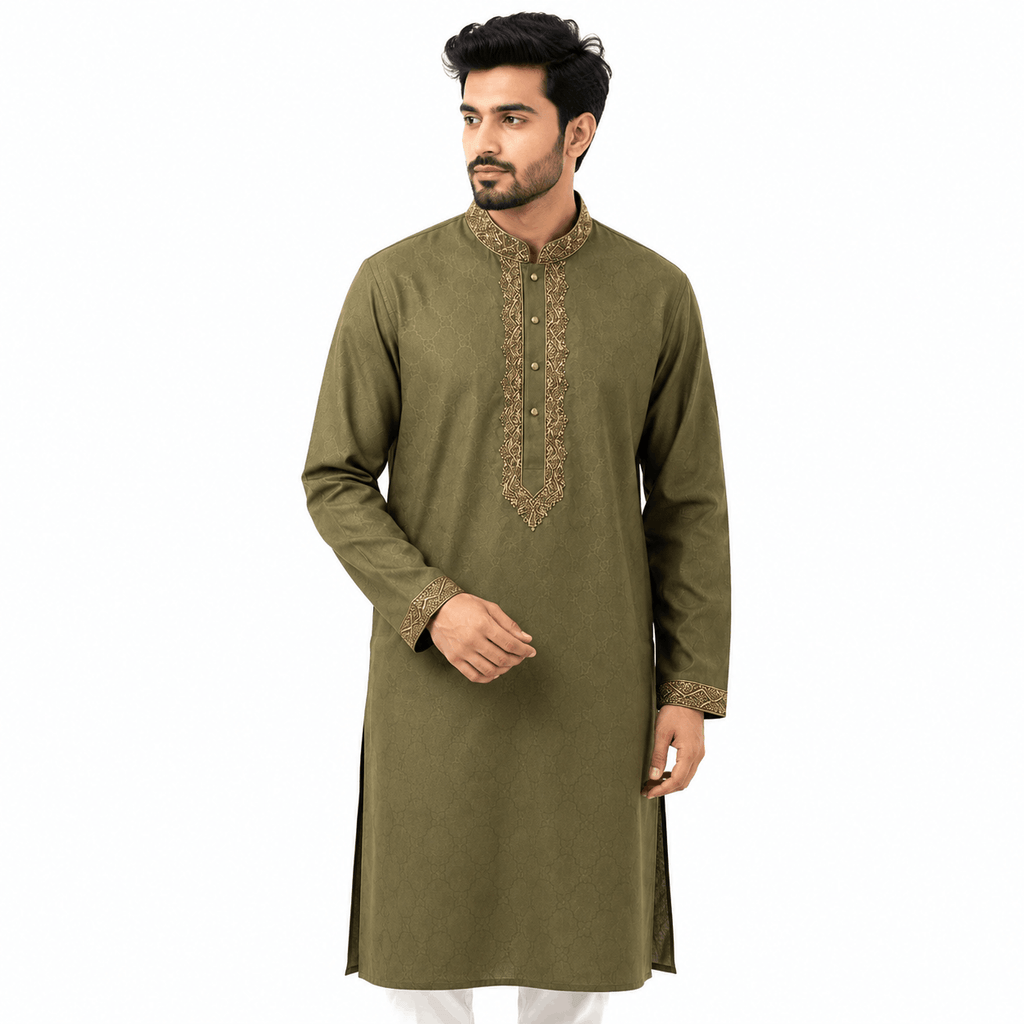 Olive Royale Panjabi