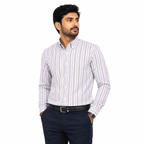 Multi-Stripe Formal Shirt