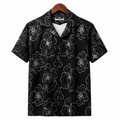 Black Floral  Printed Shirt