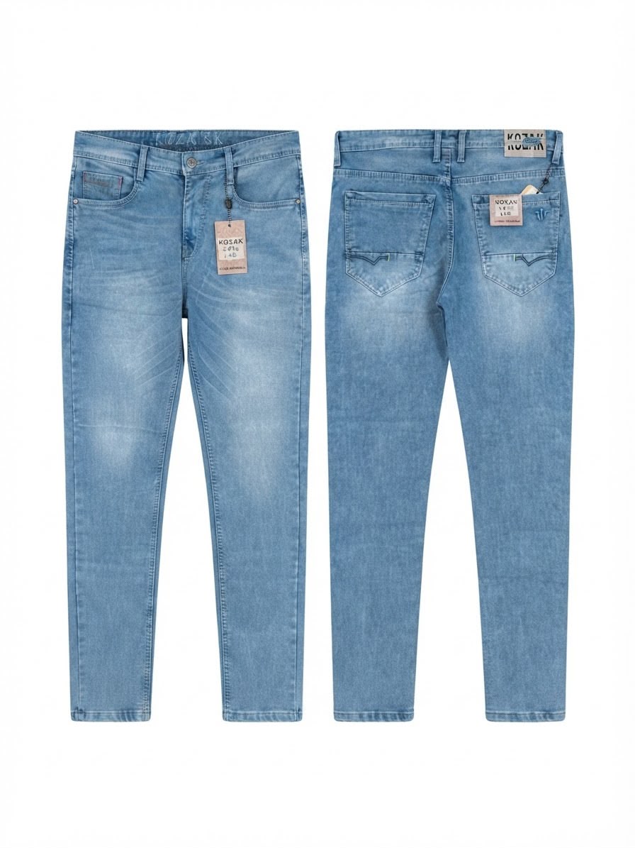 Slim Fit Denim Jeans 008