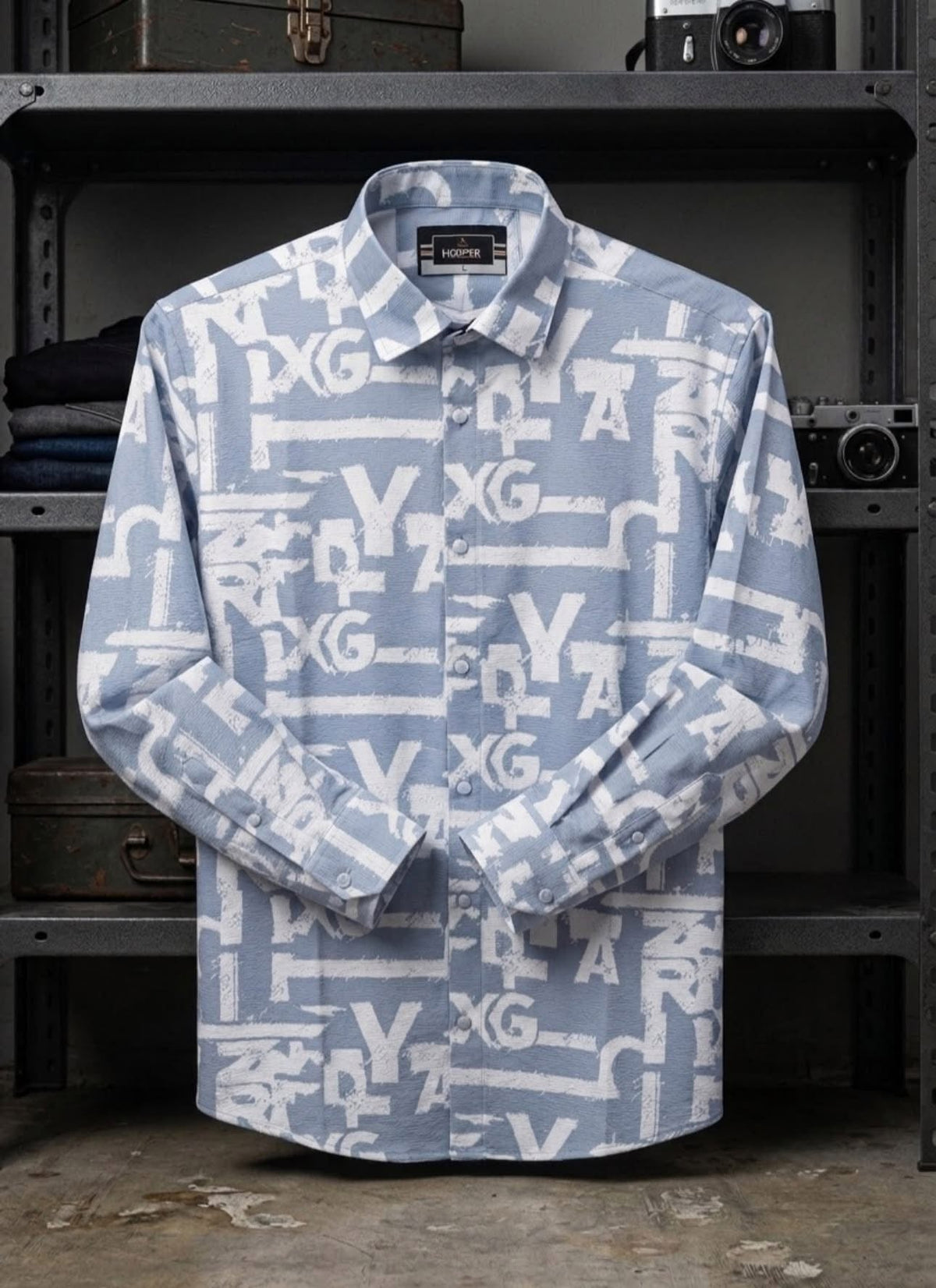 Hopper Street Script Shirt
