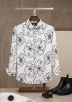Monarch Floral Print Shirt