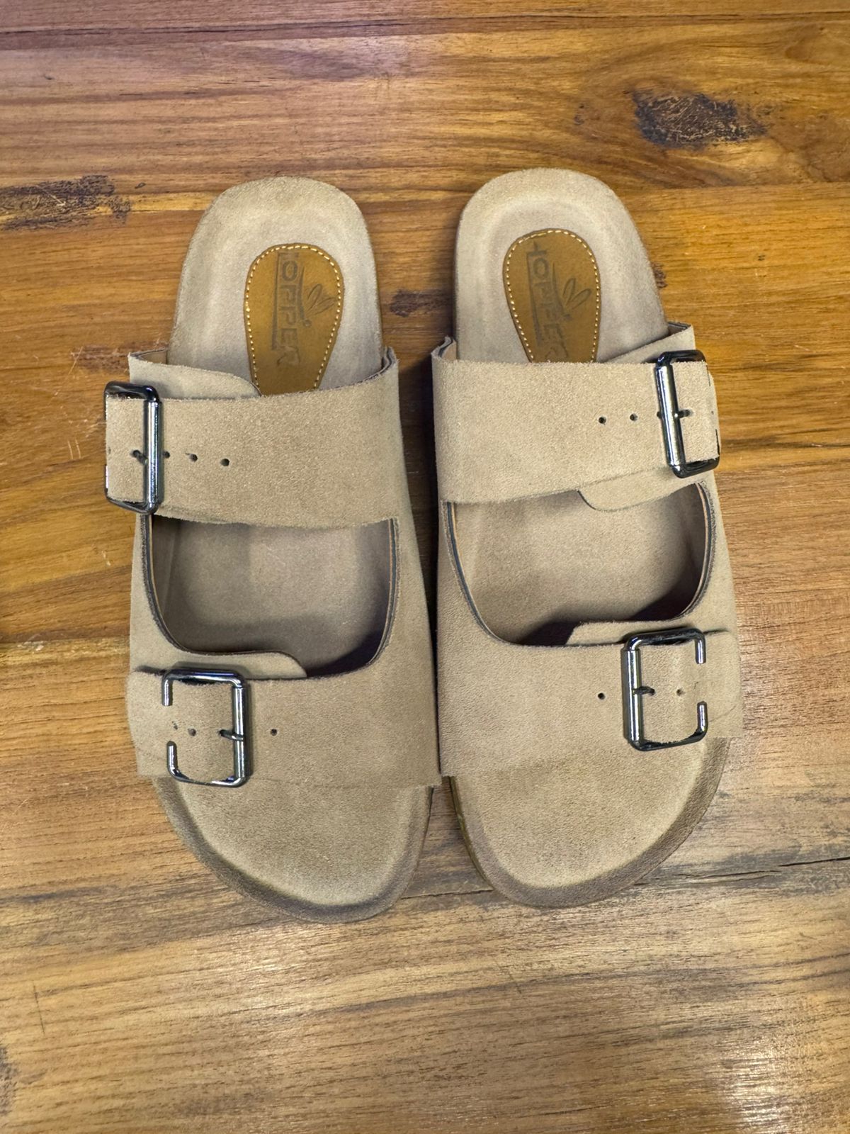 Double Buckle – Beige