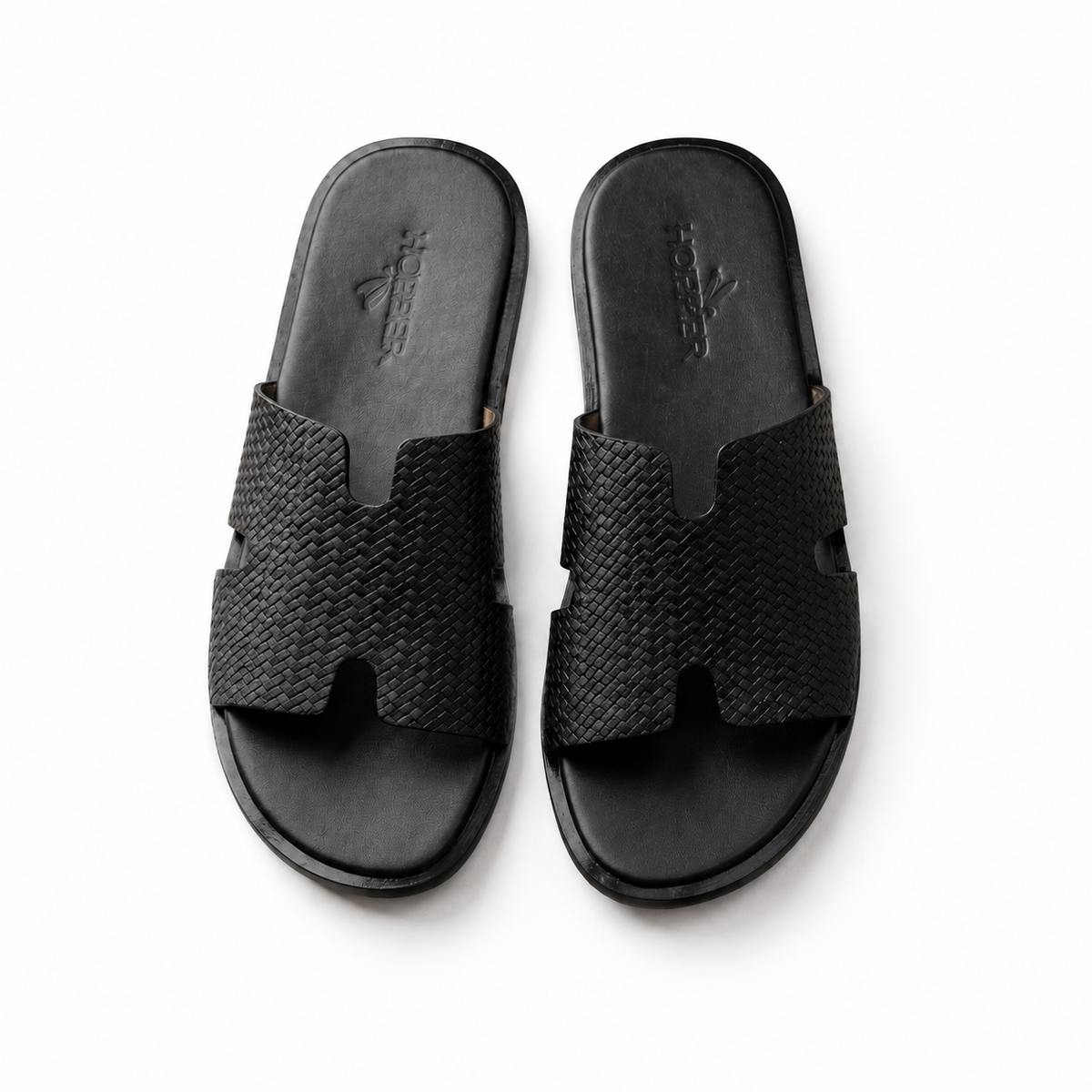 Woven Black Sandal
