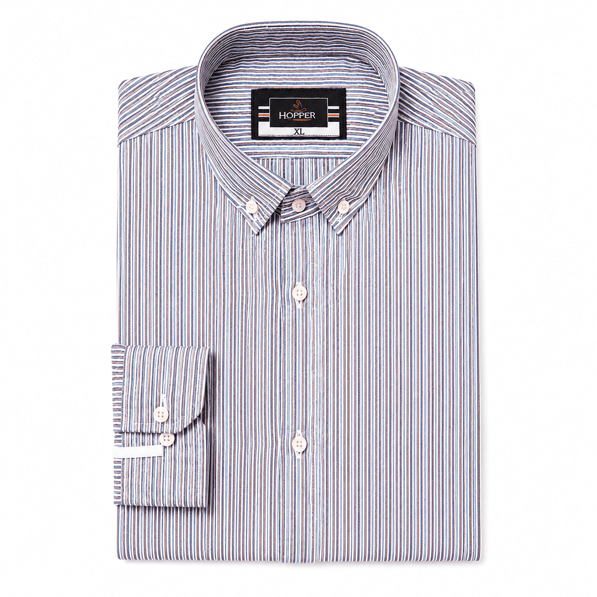 Classic Multi-Stripe Formal Shirt