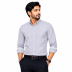 Classic Multi-Stripe Formal Shirt
