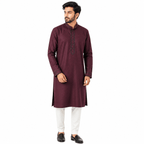 Maroon Heritage Premium Panjabi