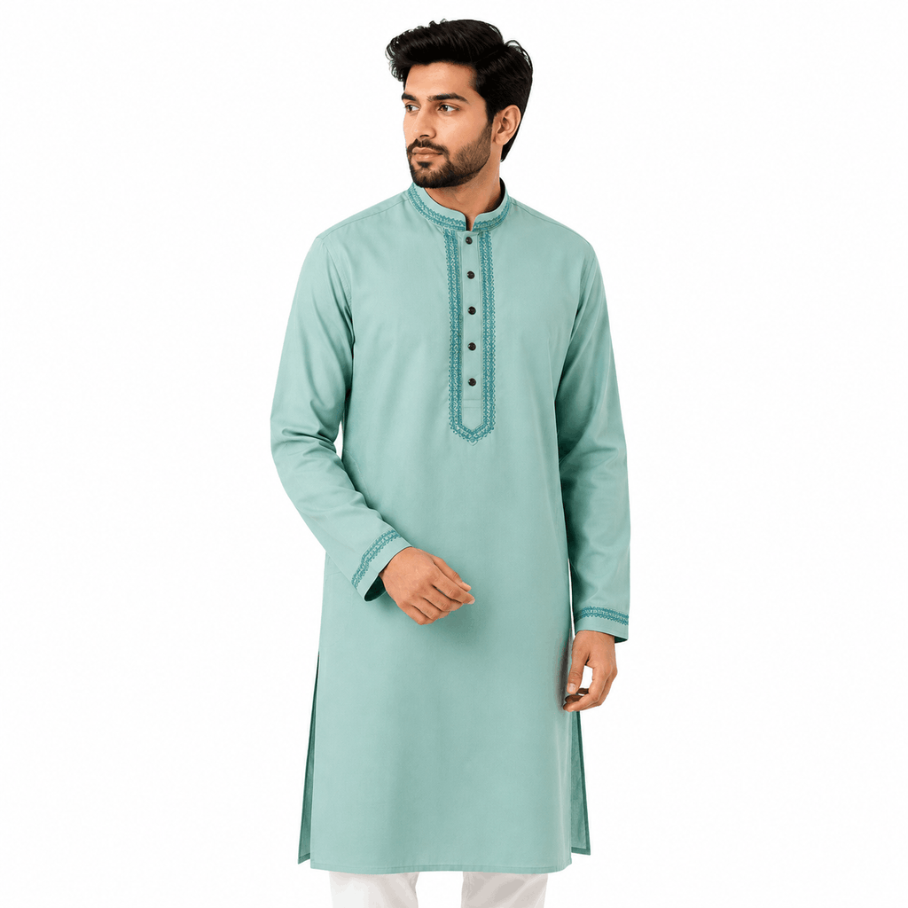 Aqua Elegance Panjabi