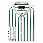 Green Stripe Formal Shirt